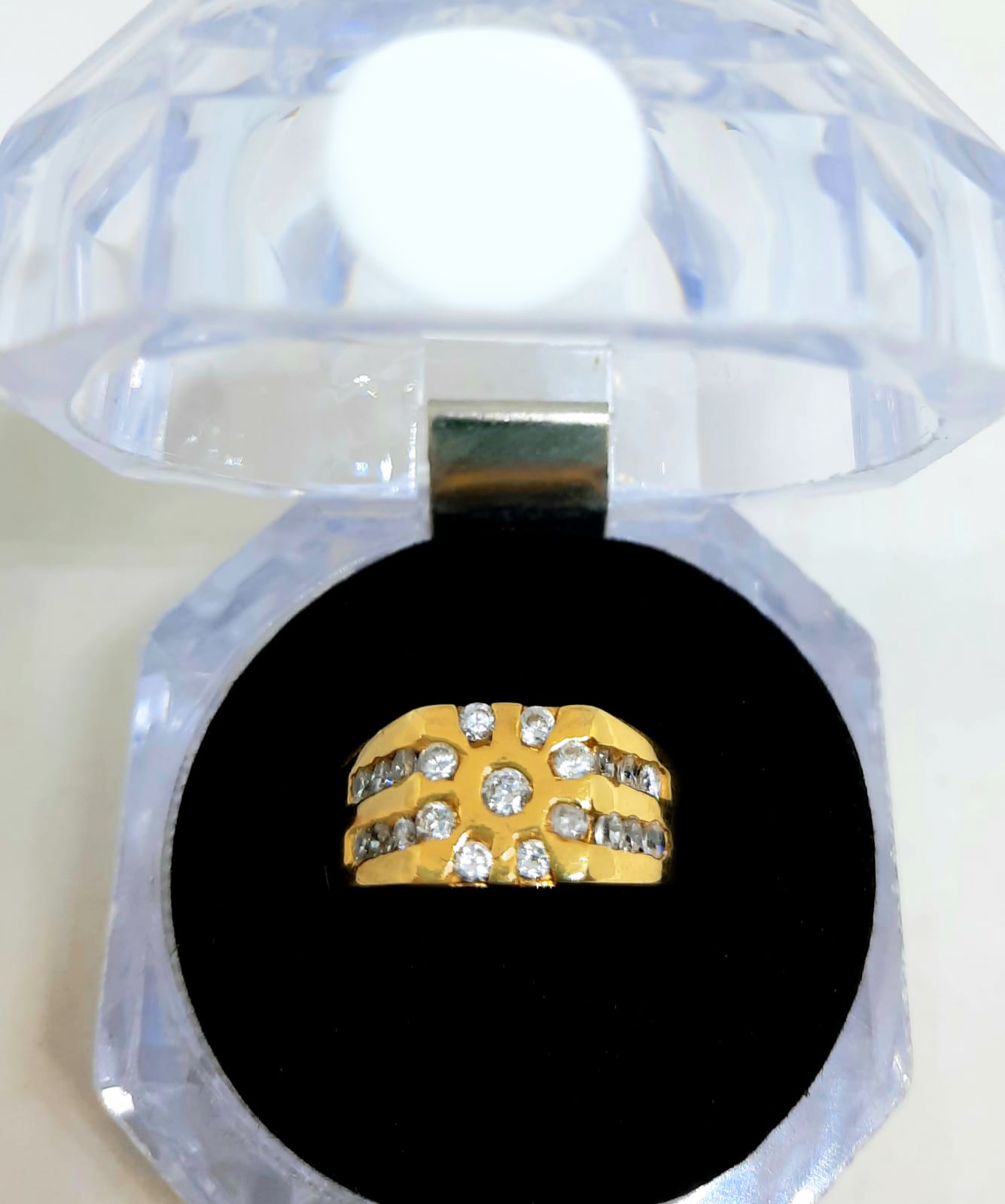 Gold Gent Ring